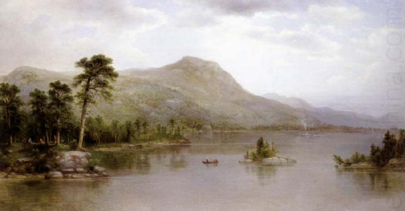 Black Mountain,From the harbor island,Lake George, Asher Brown Durand
